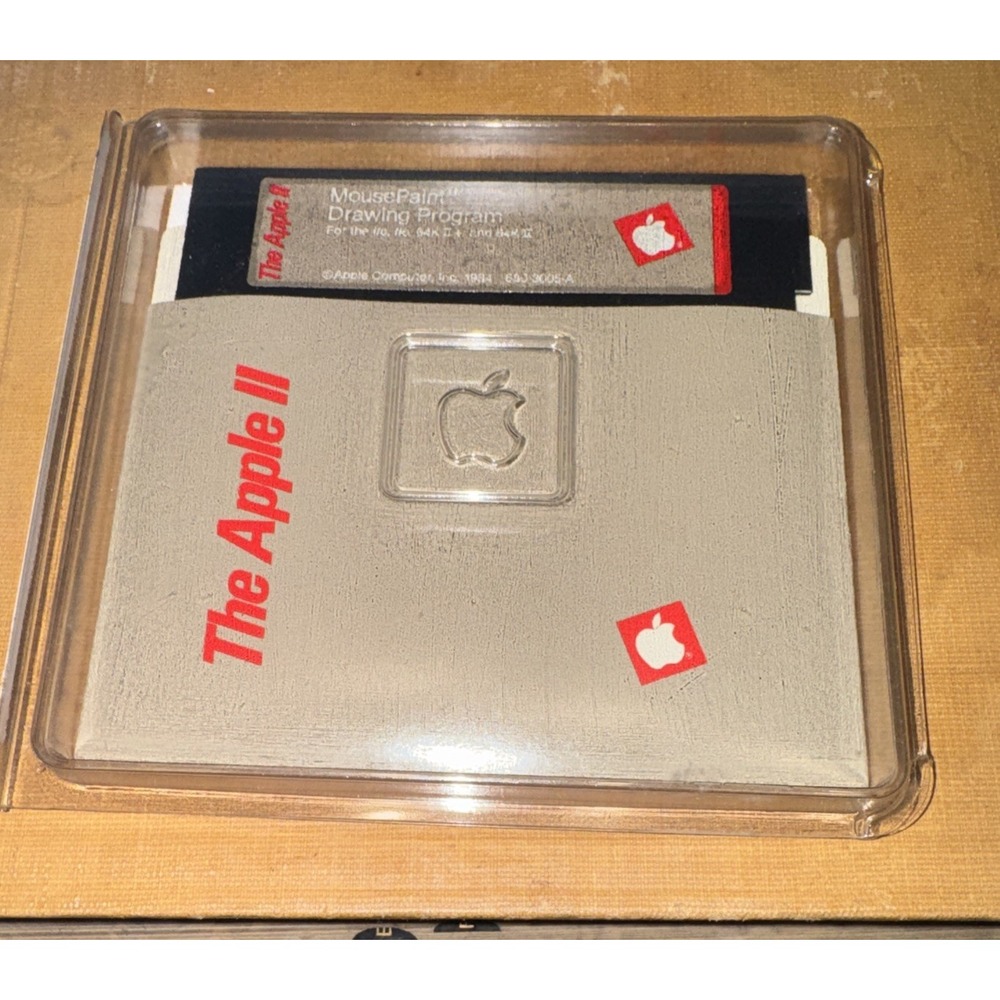 New In Package MousePaint Drawing Program / Apple II Home Computer Software